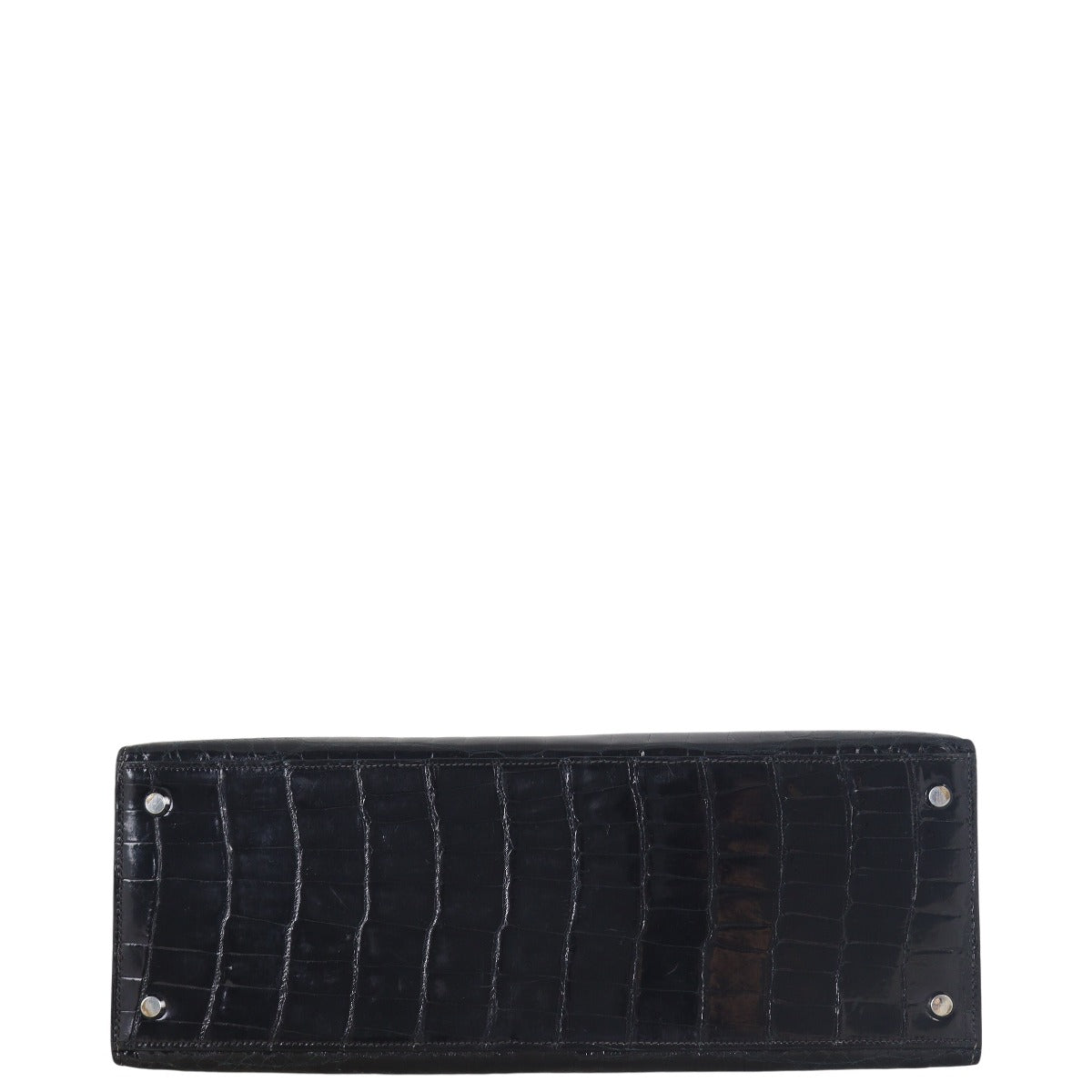 Hermes Kelly 35 Sellier Crocodile Vintage