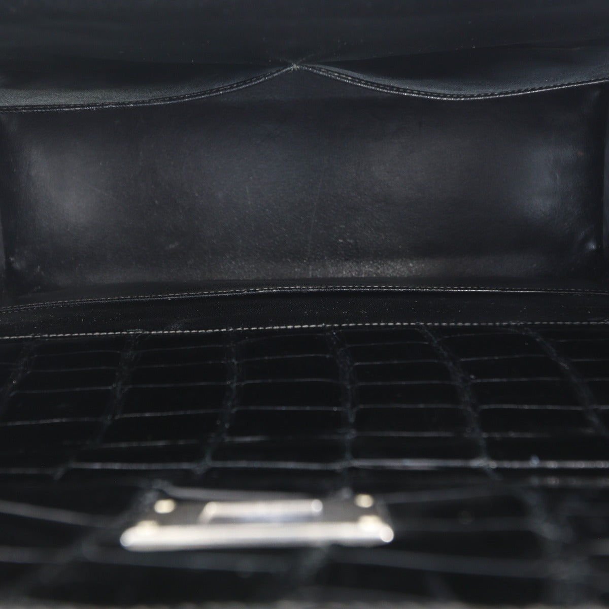 Hermes Kelly 35 Sellier Crocodile Vintage