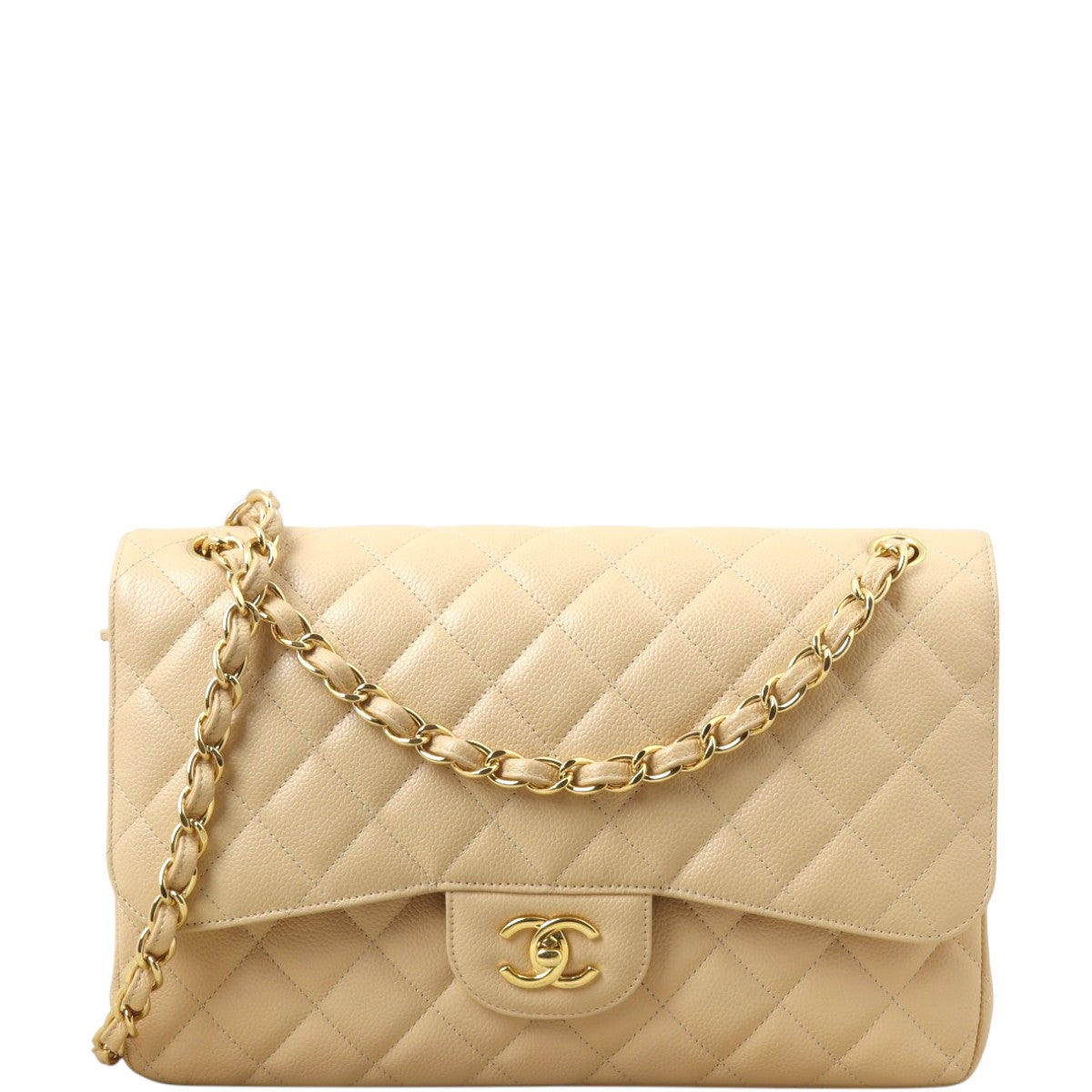Chanel Classic Double Flap Jumbo Caviar