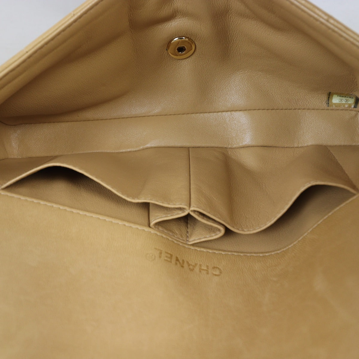 Chanel East-West Chocolate Bar Flap Bag