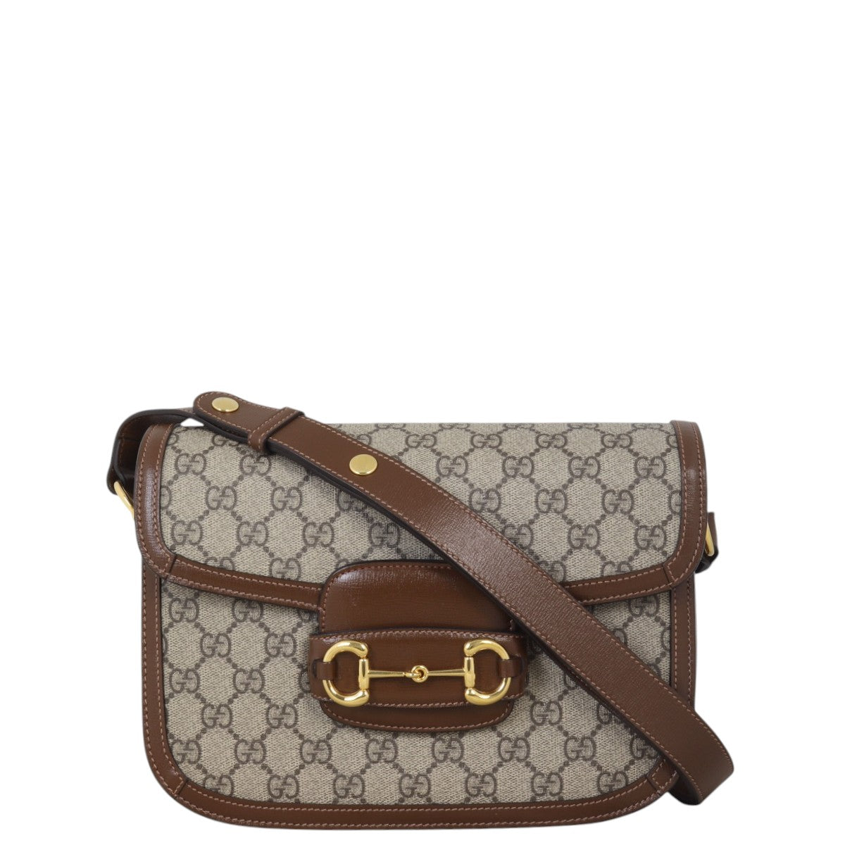 Gucci GG Supreme Horsebit 1955 Shoulder Bag
