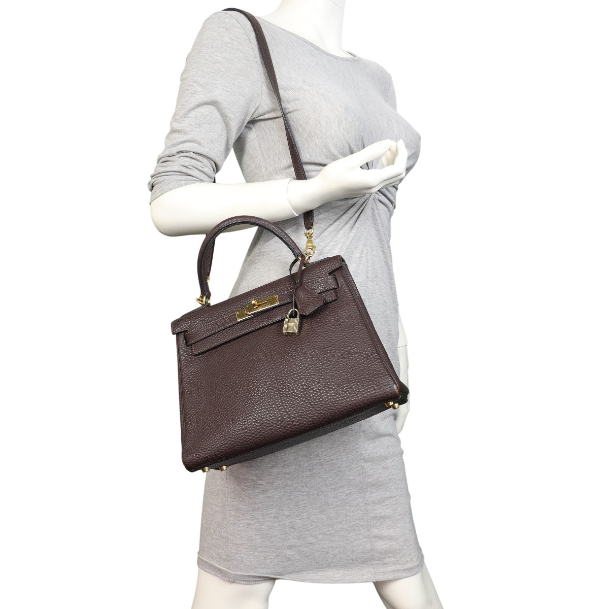 Hermes Kelly 28 Retourne Fjord