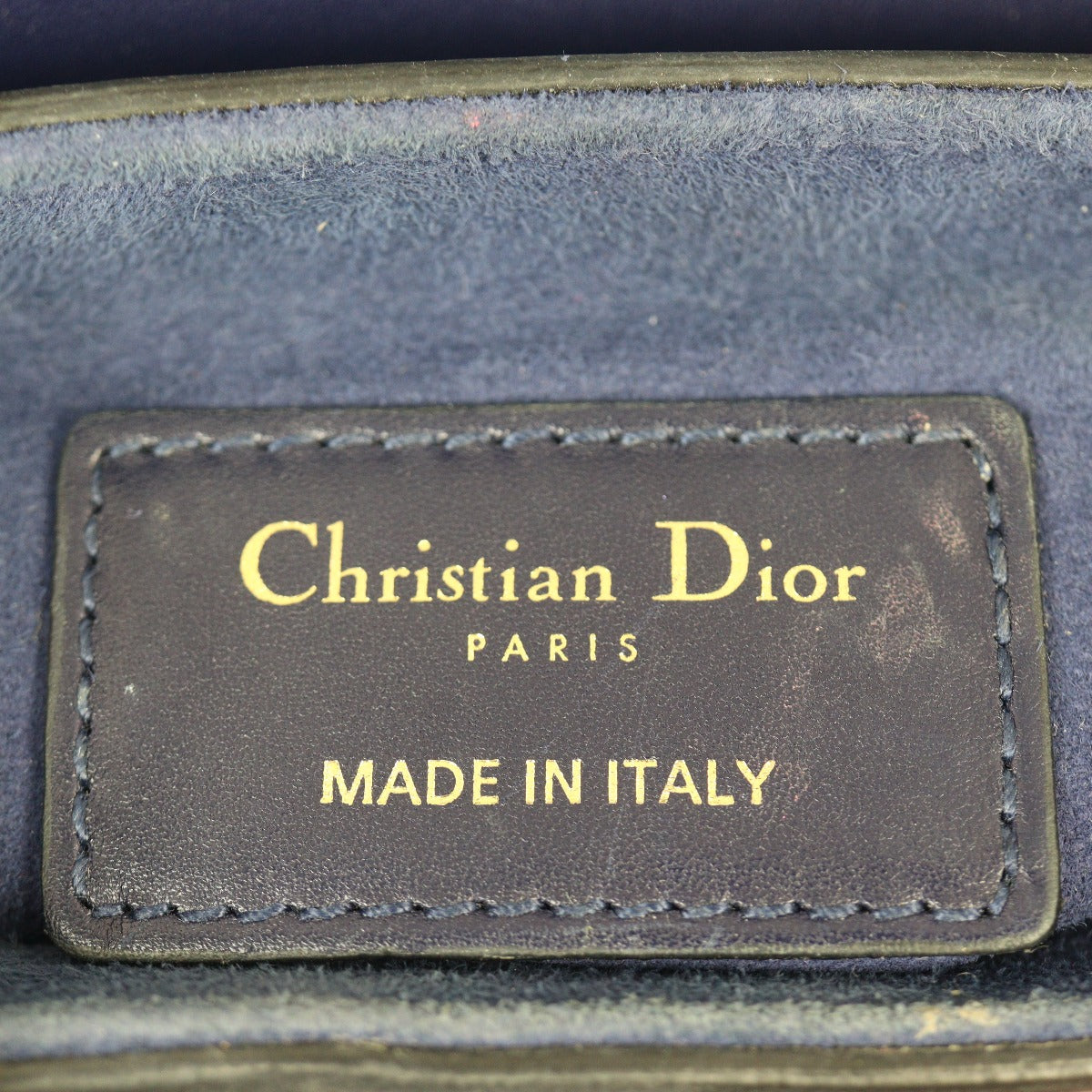 Dior Saddle Bag Mini with Embroidered Strap