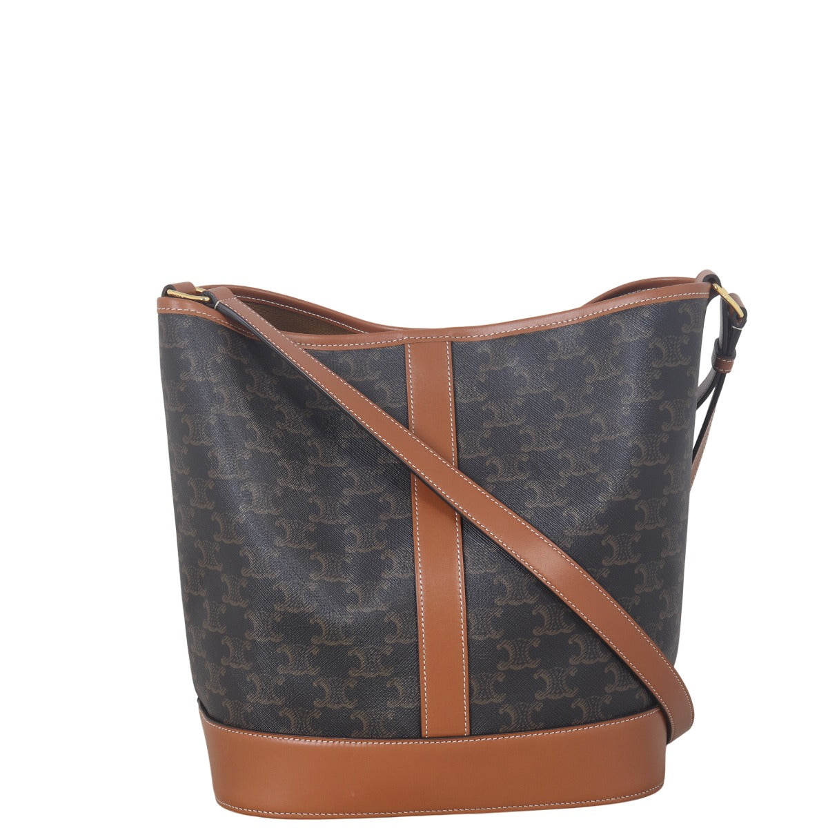 Celine Triomphe Bucket Bag Medium