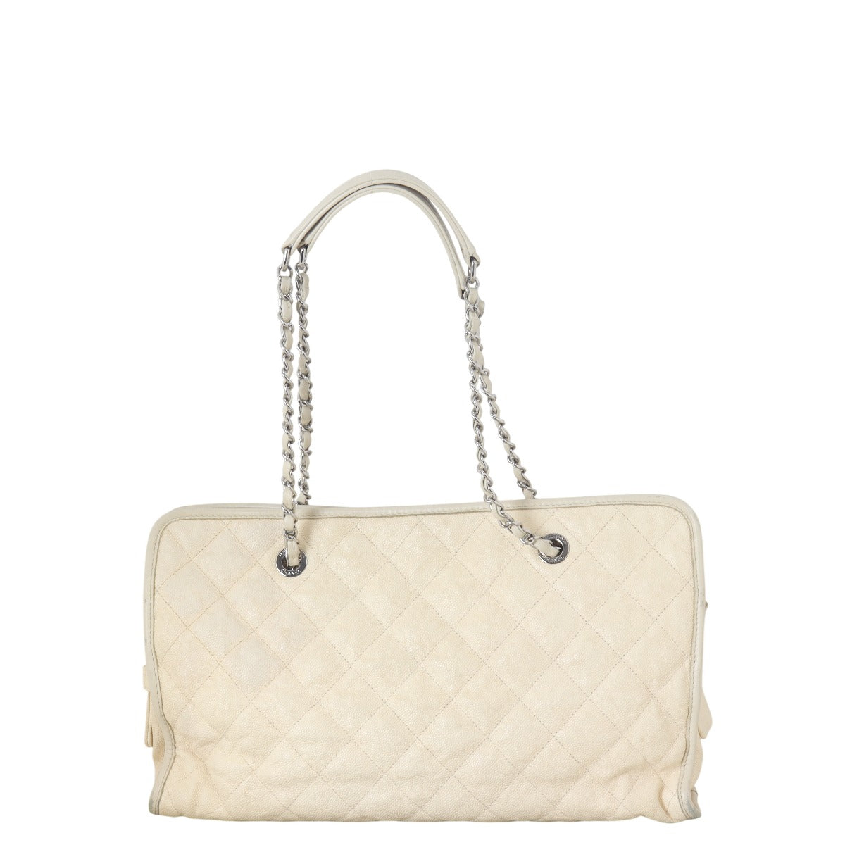 Chanel French Riviera Zip Shopping Tote