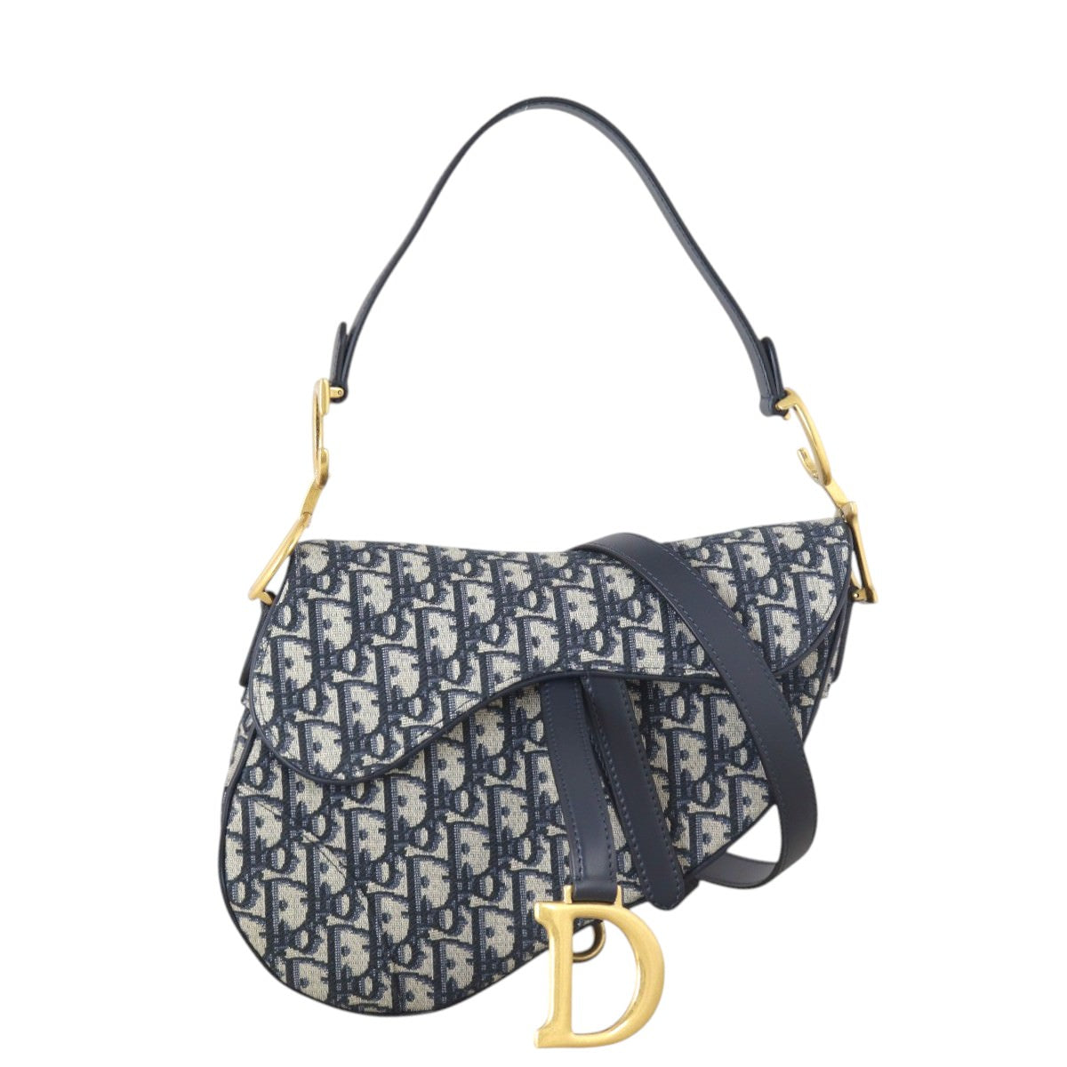 Dior Saddle Bag Oblique with Strap