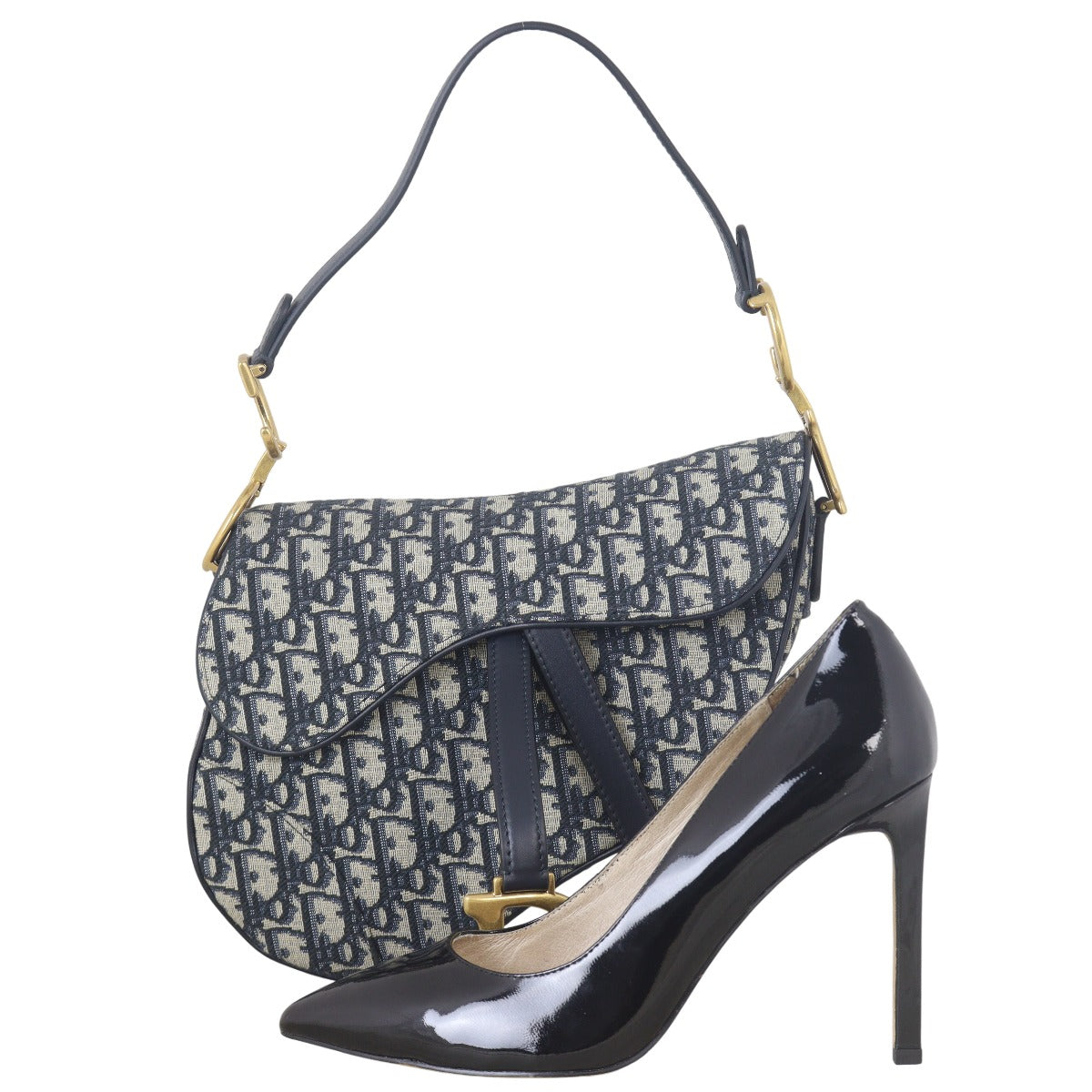 Dior Saddle Bag Oblique with Strap