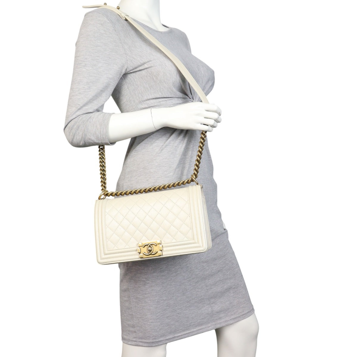 Chanel Boy Old Medium