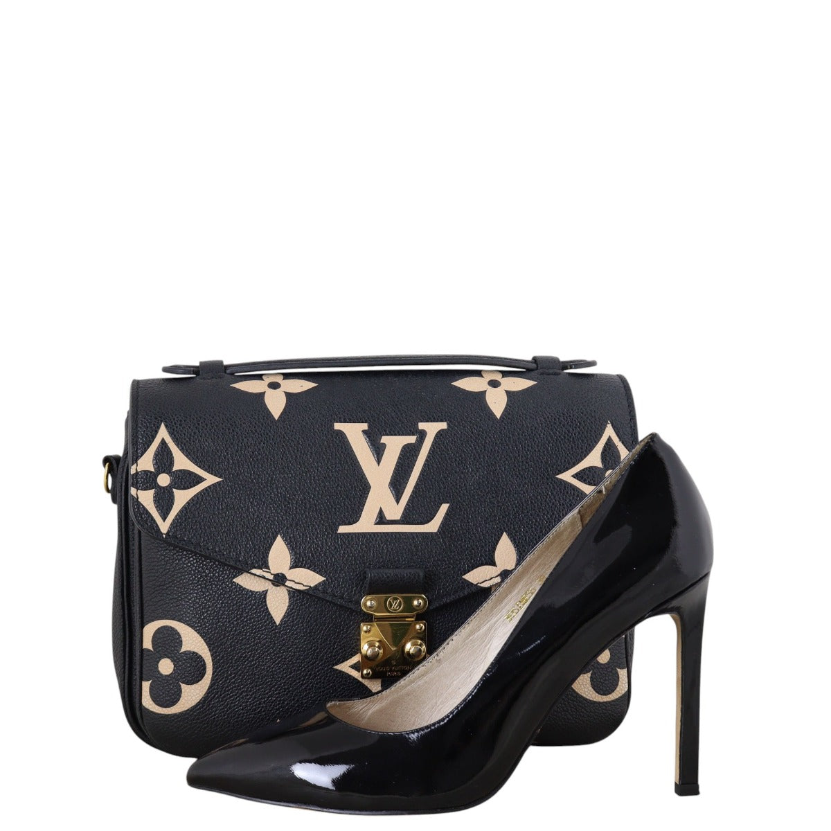 Louis Vuitton Pochette Metis Monogram Empreinte Giant Bicolour