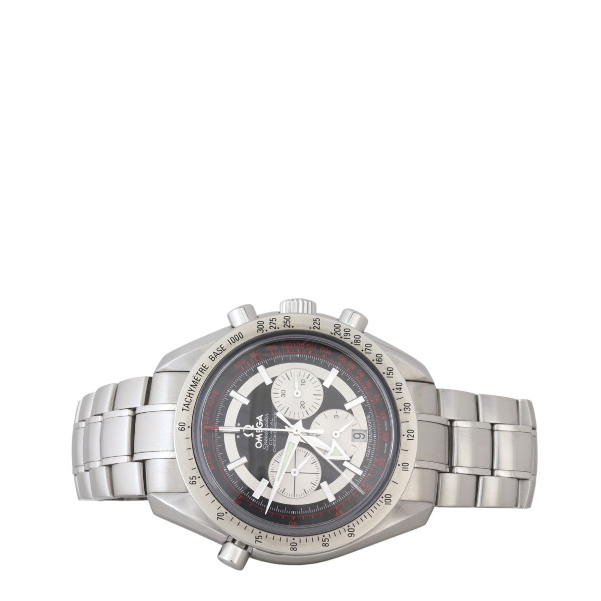 Omega Speedmaster Broad Arrow Rattrapante Co-Axial 44mm Chronograph Watch