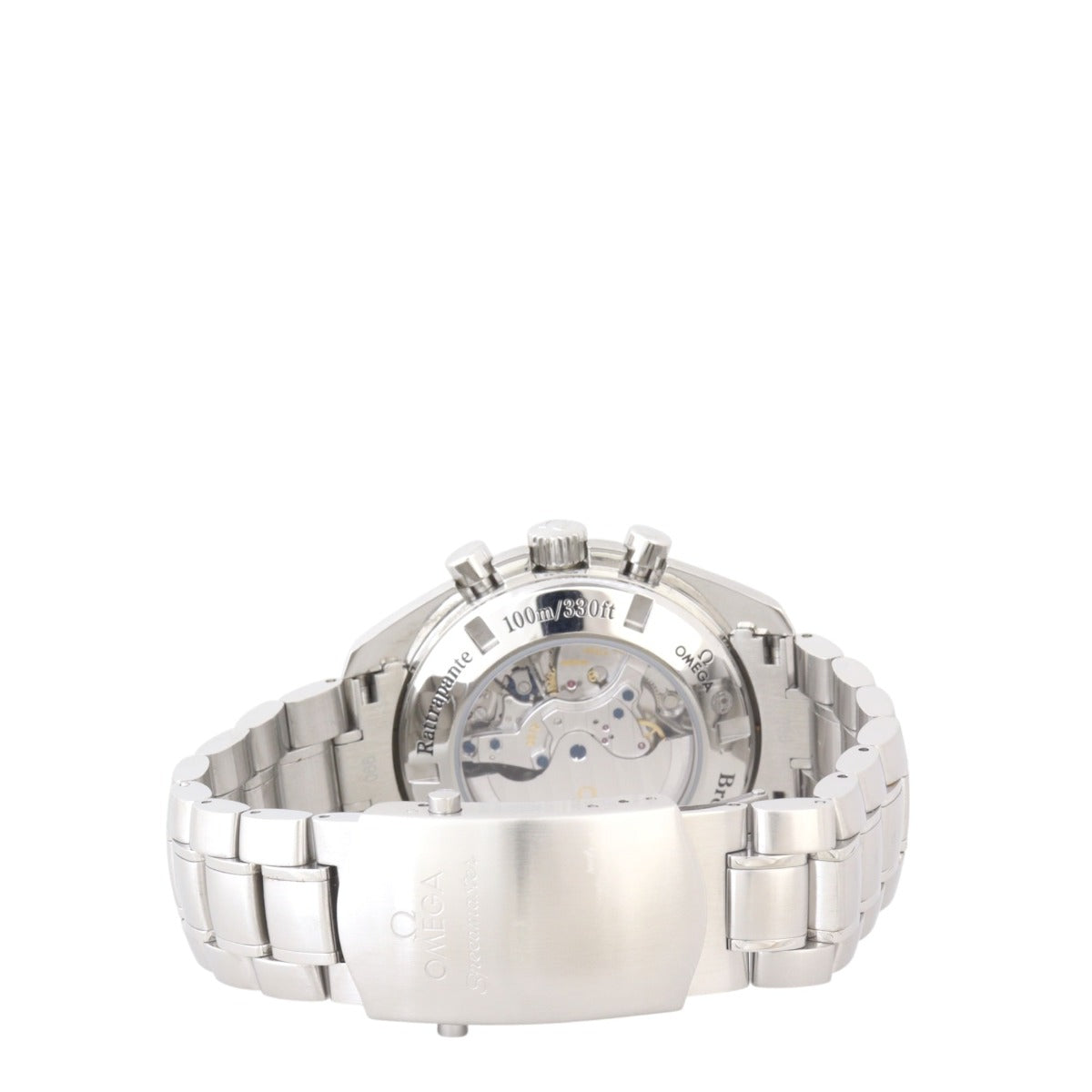 Omega Speedmaster Broad Arrow Rattrapante Co-Axial 44mm Chronograph Watch