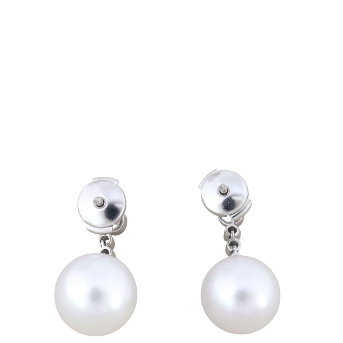 Tiffany & Co Jazz South Sea Pearl Diamond Platinum Earrings
