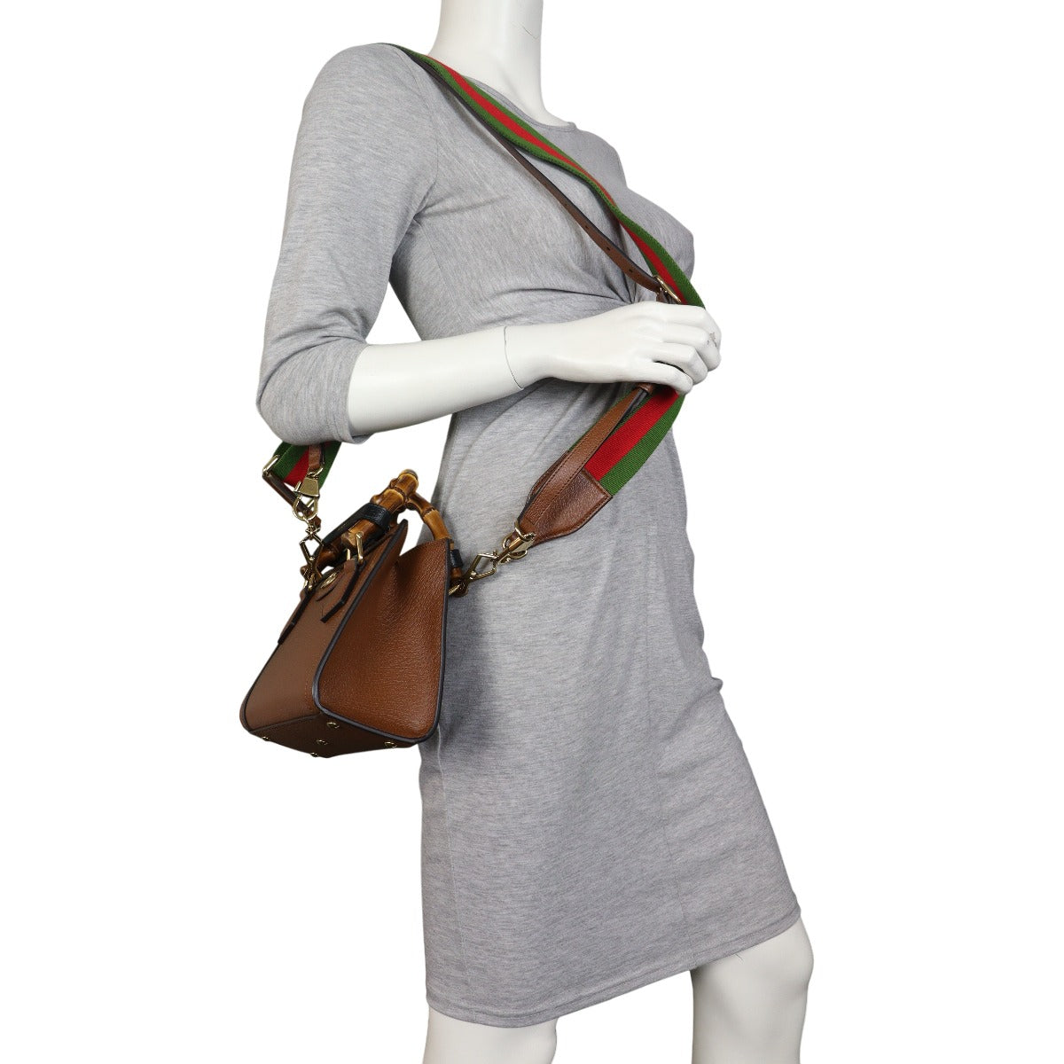 Gucci Diana Bamboo Top Handle Tote Small