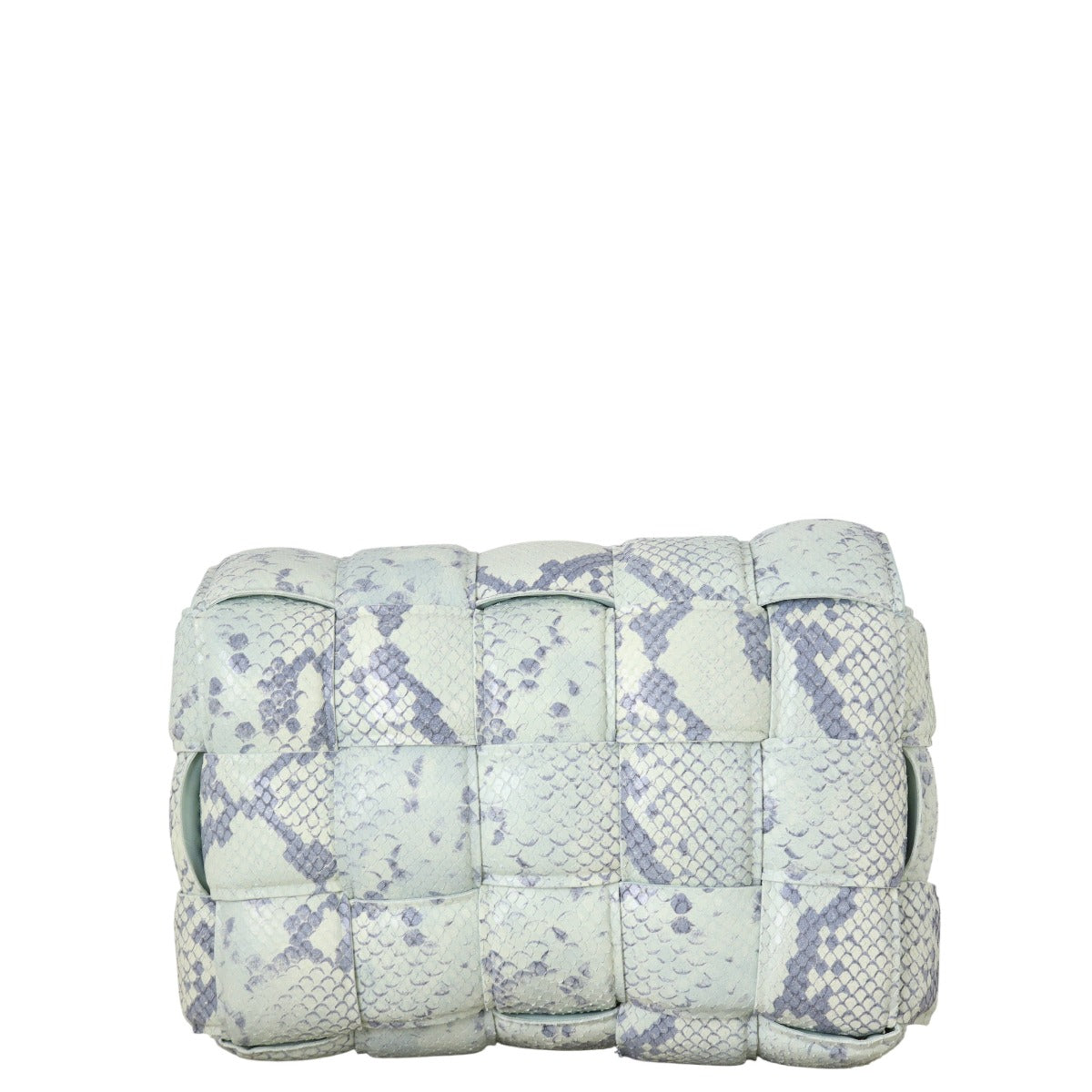 Bottega Veneta Padded Cassette Snakeskin Embossed