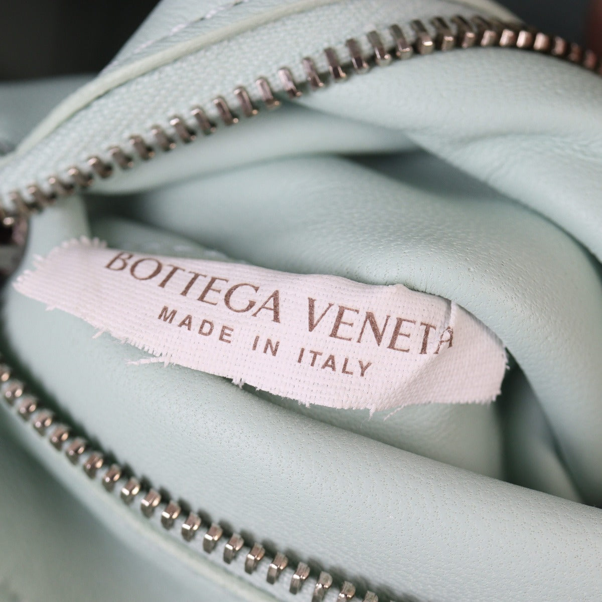 Bottega Veneta Padded Cassette Snakeskin Embossed