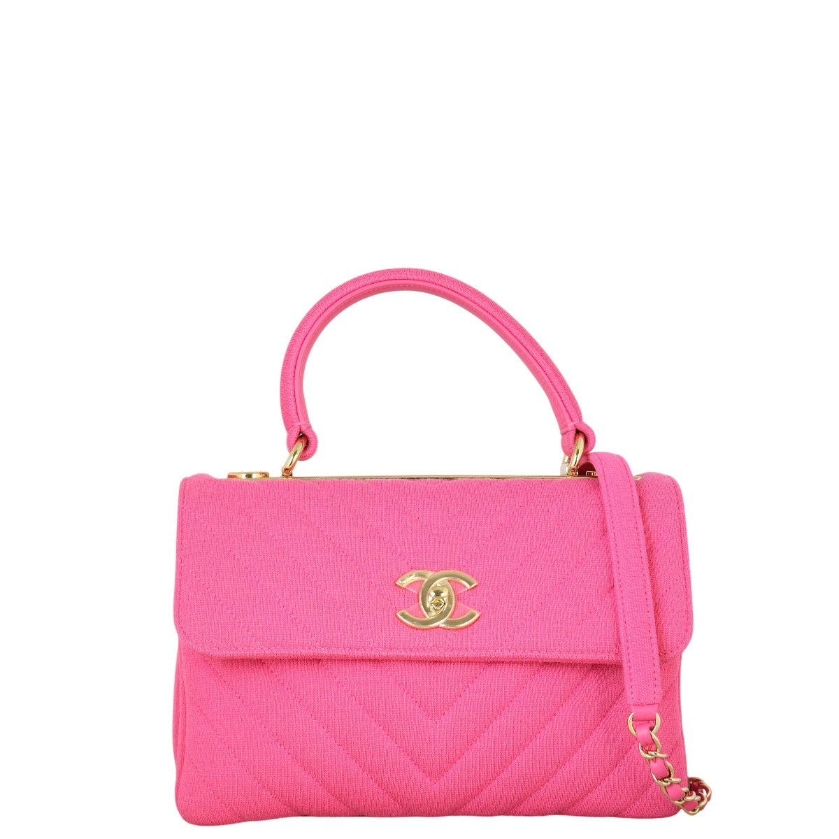 Chanel CC Trendy Chevron Jersey