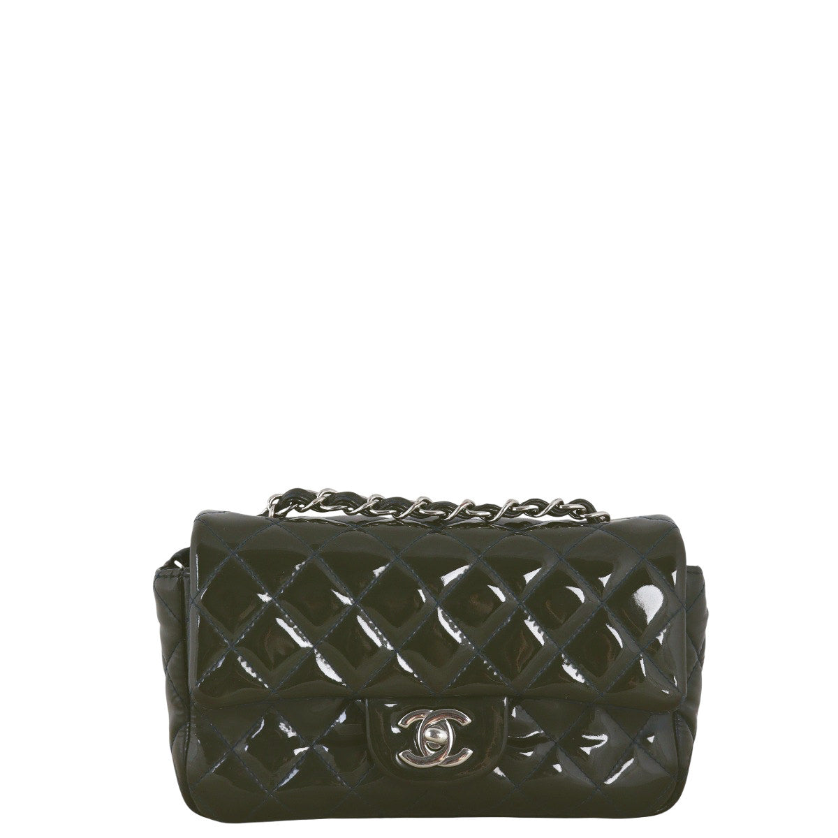 Chanel Classic Flap Mini Rectangular Bag Patent