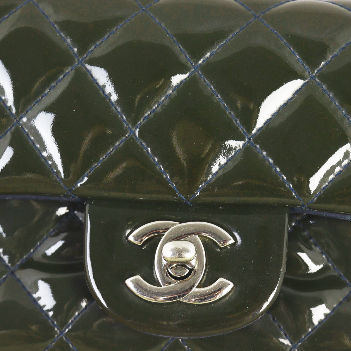 Chanel Classic Flap Mini Rectangular Bag Patent