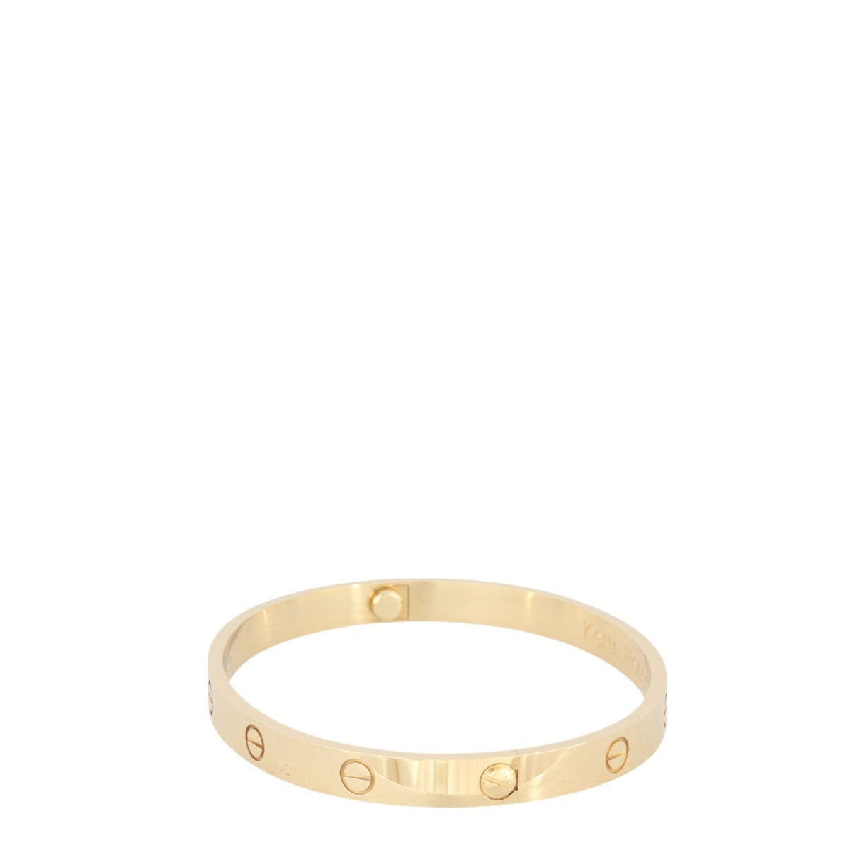 Cartier Love Bracelet 18k Yellow Gold