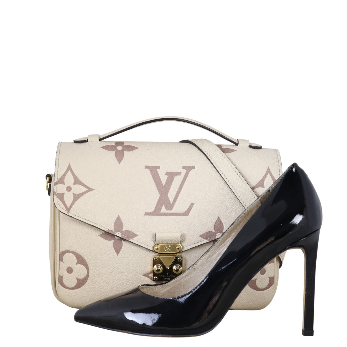 Louis Vuitton Pochette Metis Monogram Empreinte Bicolour