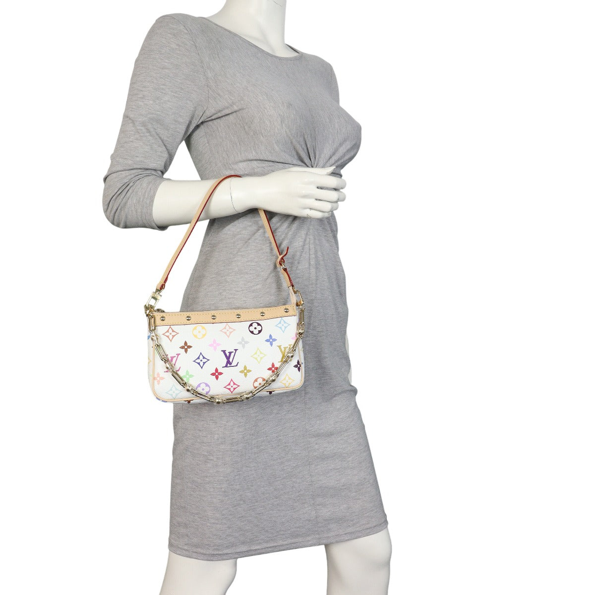 Louis Vuitton x Takashi Murakami Pochette Accessoires Monogram Multicolore