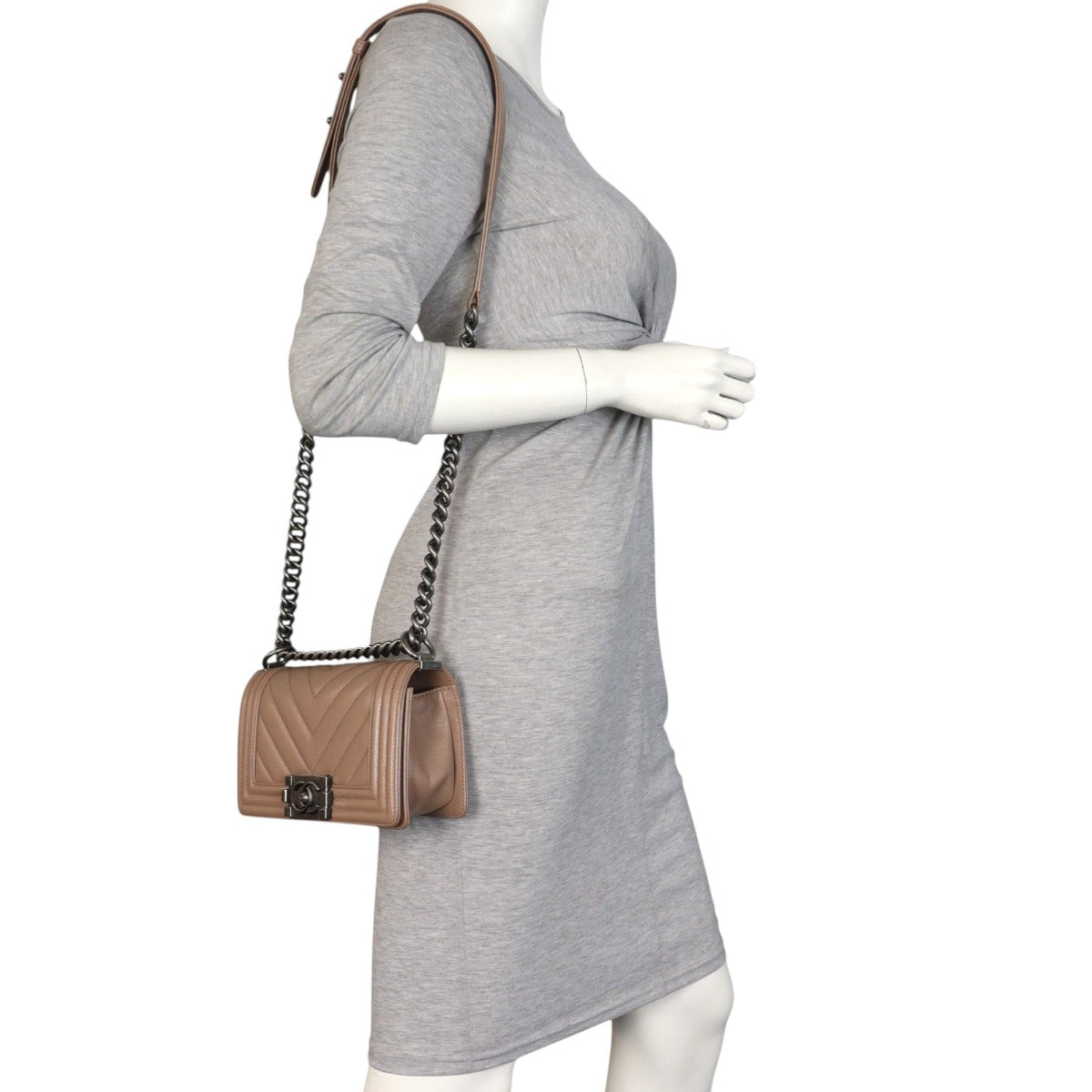 Chanel Boy Small Chevron