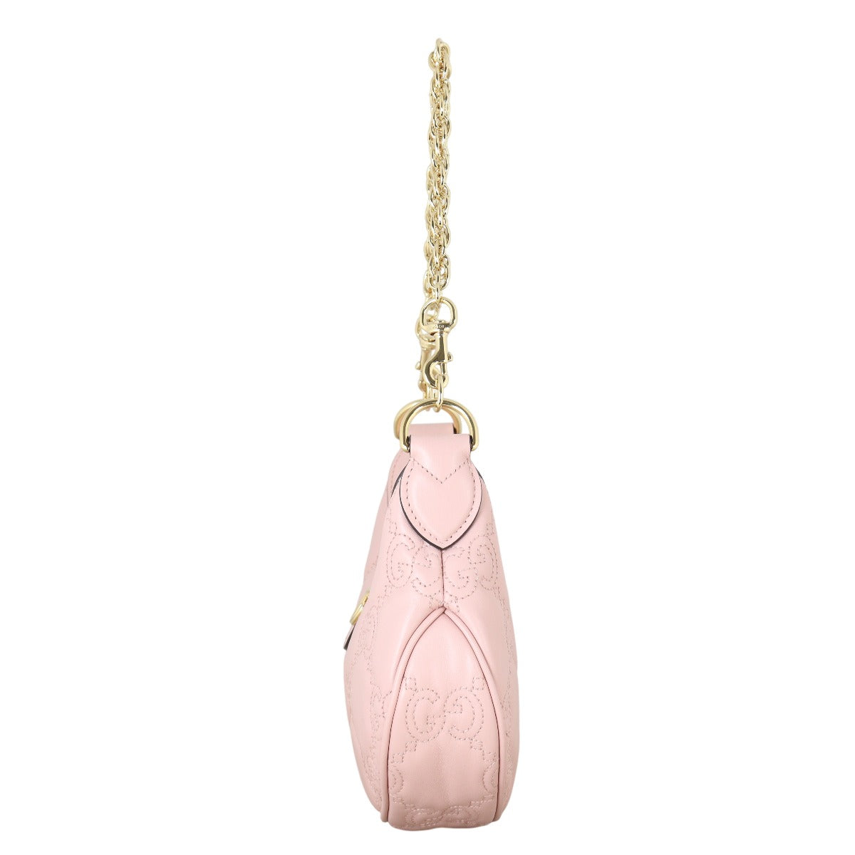 Gucci GG Matelasse Half Moon Mini Hobo