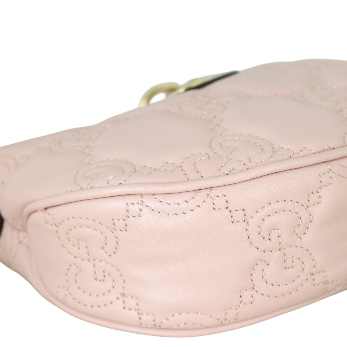 Gucci GG Matelasse Half Moon Mini Hobo