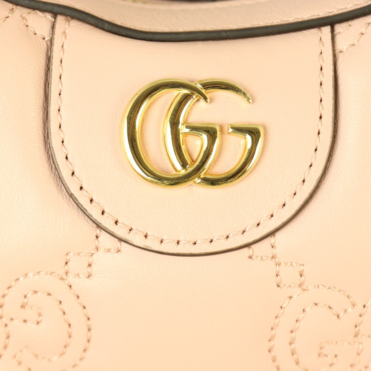 Gucci GG Matelasse Half Moon Mini Hobo