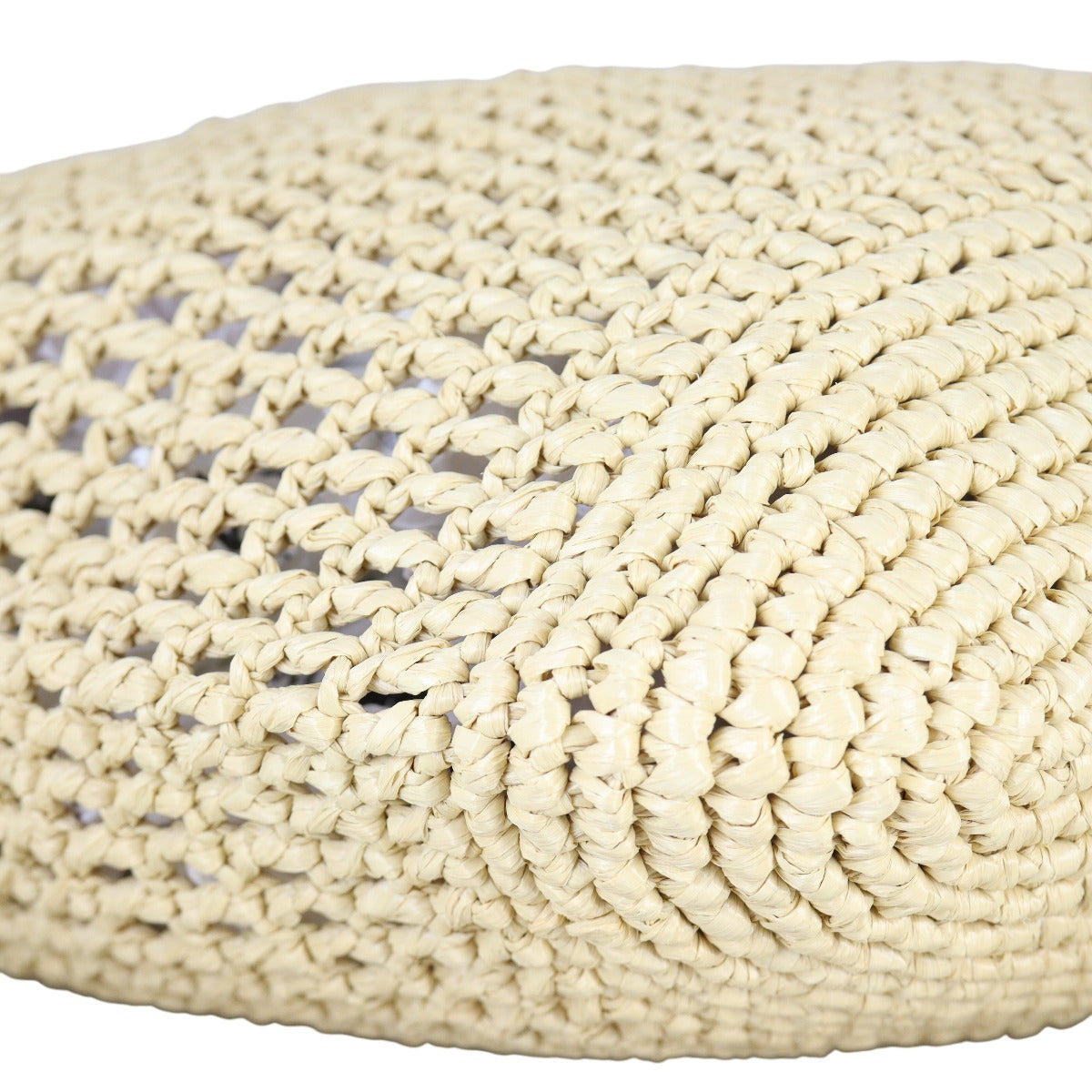 Prada Crochet Raffia Hobo