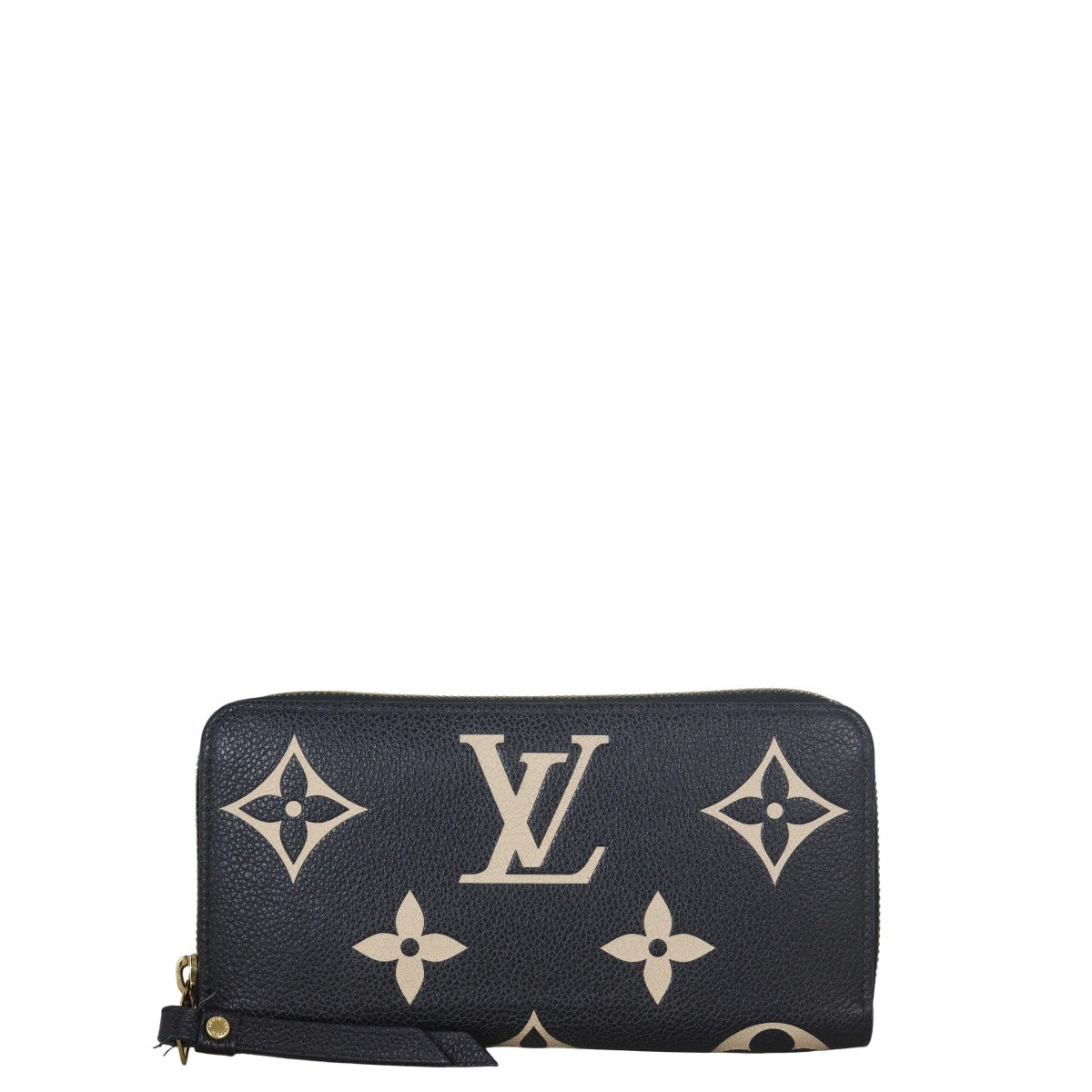 Louis Vuitton Zippy Wallet Monogram Empreinte Giant Bicolour