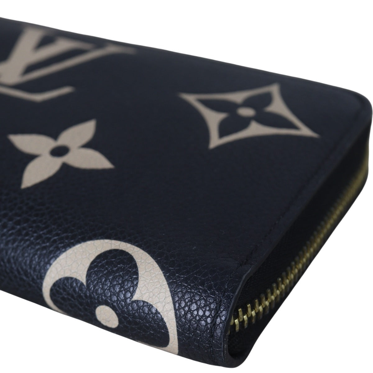 Louis Vuitton Zippy Wallet Monogram Empreinte Giant Bicolour