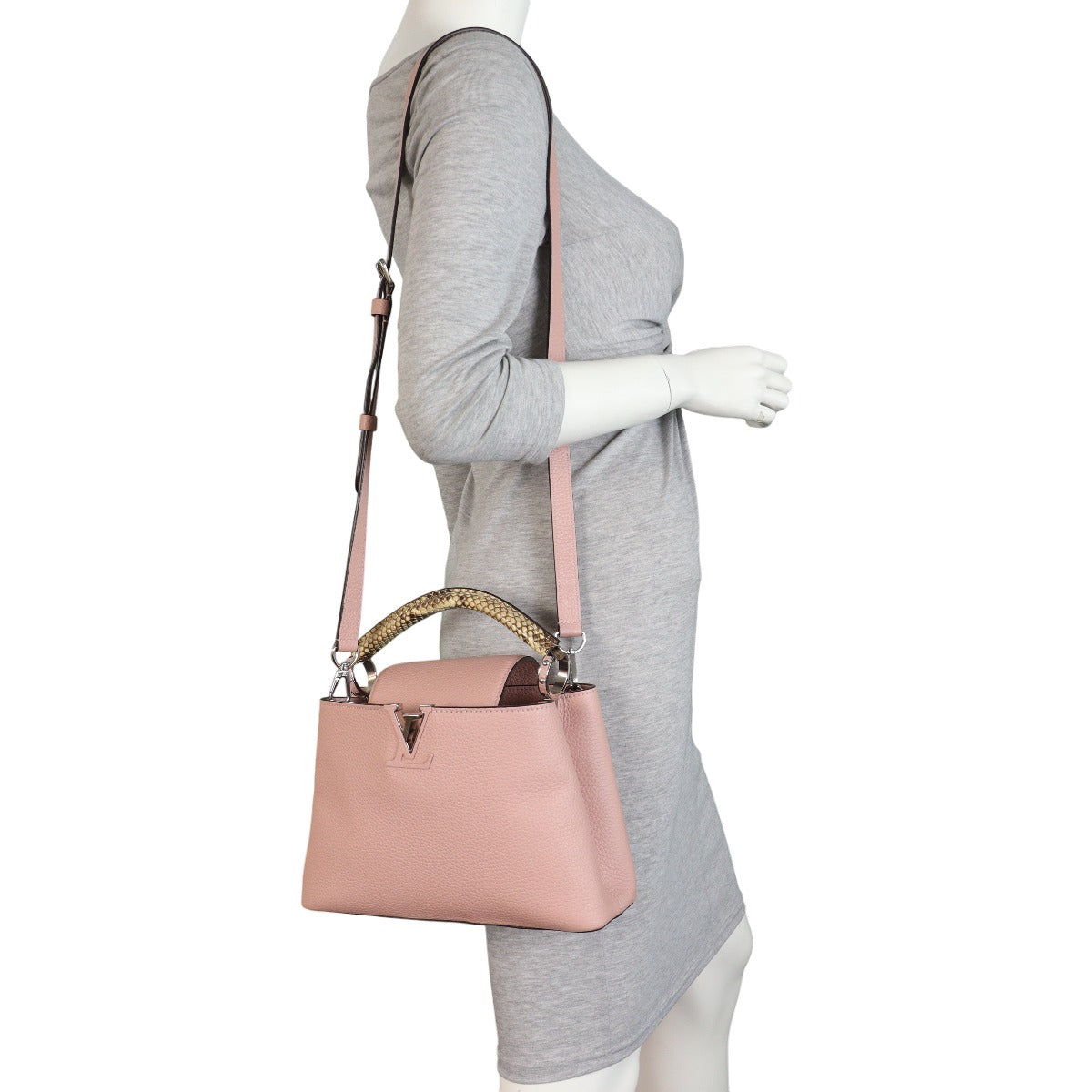 Louis Vuitton Capucines BB Python Handle