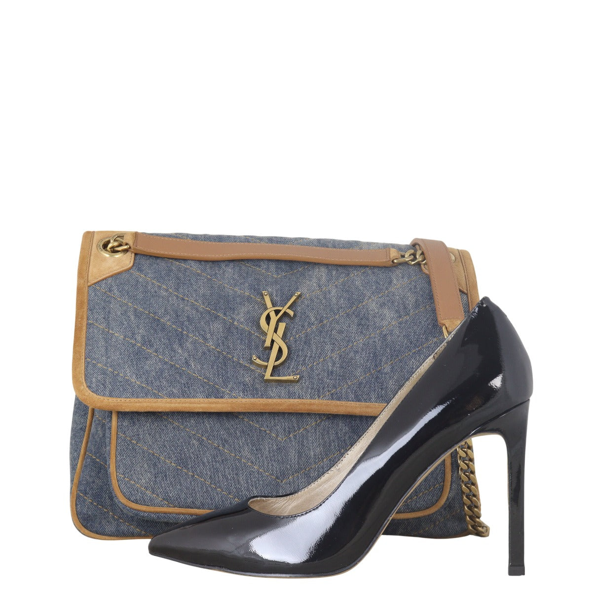 Saint Laurent Niki Medium Denim