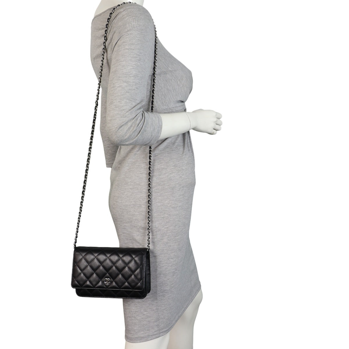 Chanel Classic Wallet on Chain