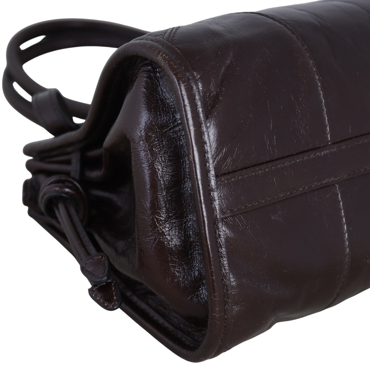 Prada Vitello Shine Bonnie Shoulder Bag Medium