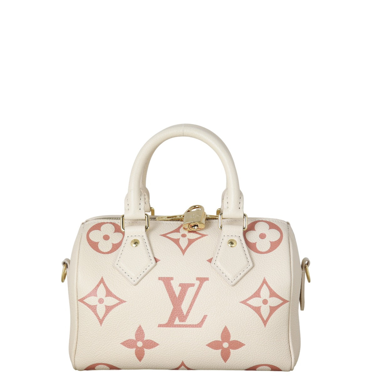 Louis Vuitton Speedy 20 Bandouliere Monogram Empreinte Giant Bicolour