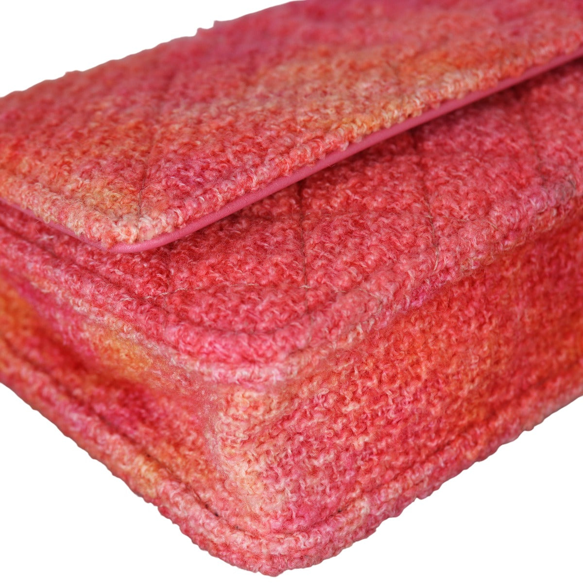 Chanel CC Timeless Wallet on Chain Tweed