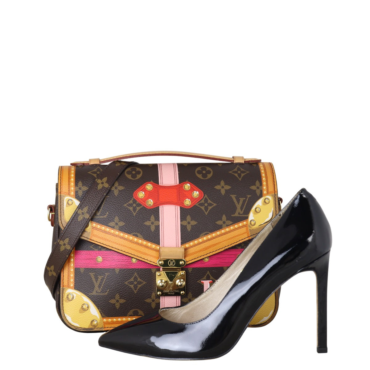 Louis Vuitton Pochette Metis Monogram Summer Trunks