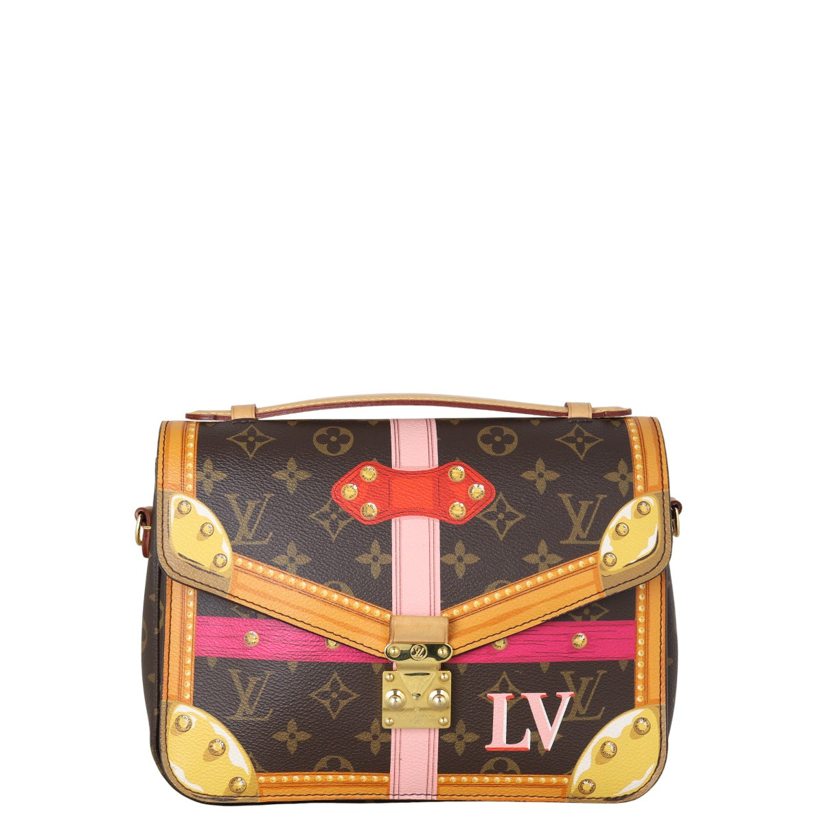 Louis Vuitton Pochette Metis Monogram Summer Trunks
