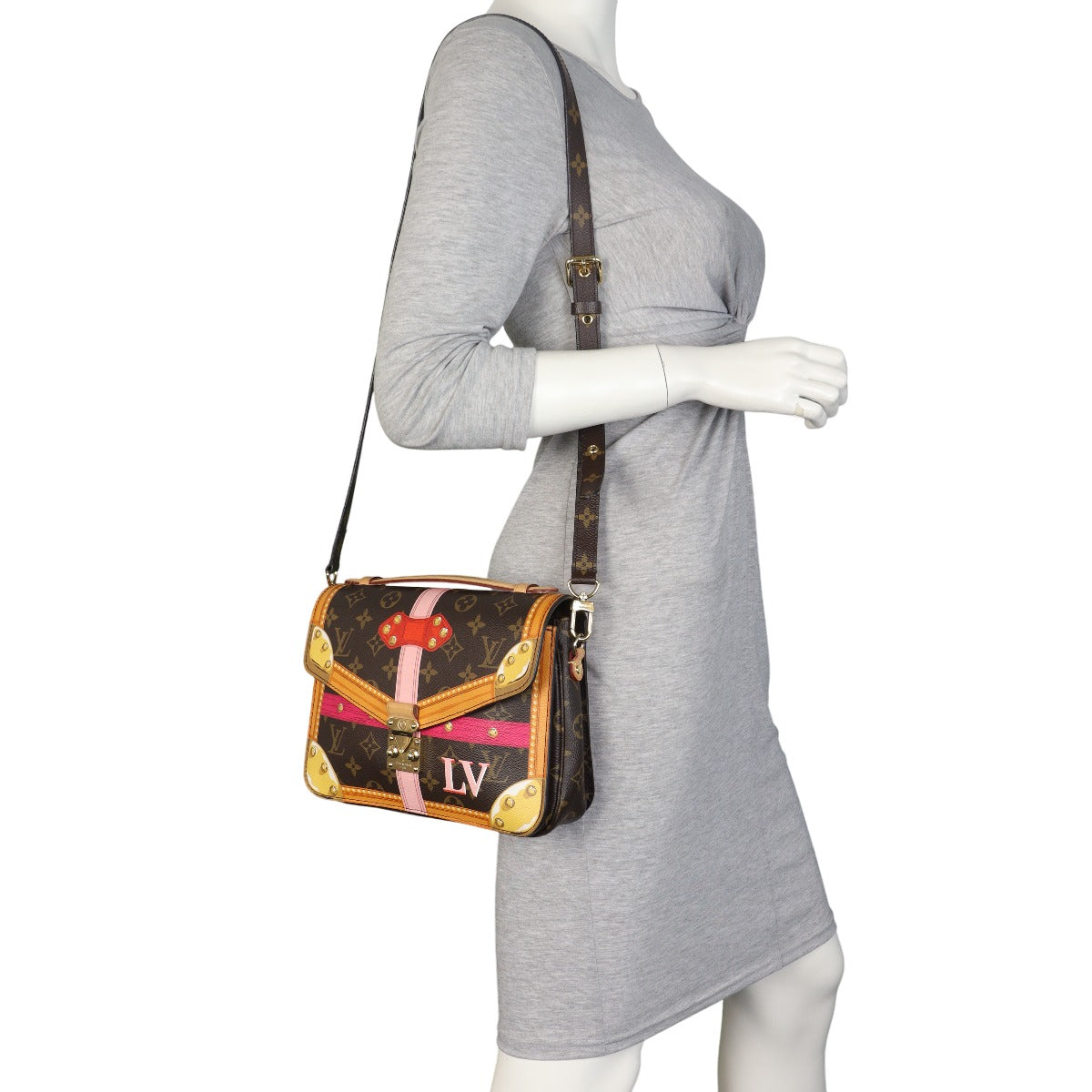 Louis Vuitton Pochette Metis Monogram Summer Trunks