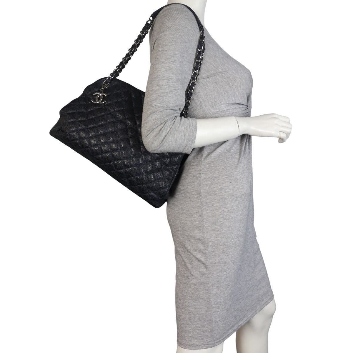 Chanel Just Mademoiselle Bowler Bag Large