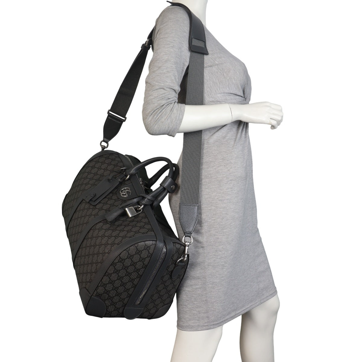 Gucci GG Supreme Ophidia Duffle Bag Small