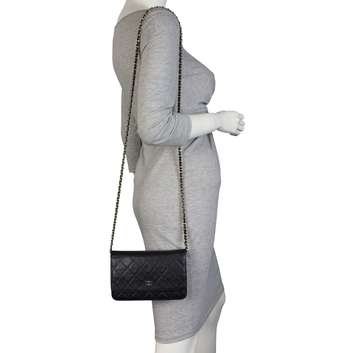 Chanel Classic Wallet on Chain