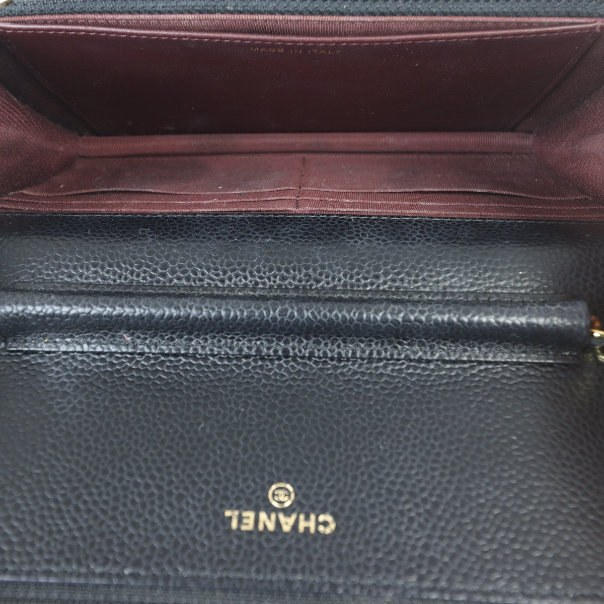 Chanel Classic Wallet on Chain