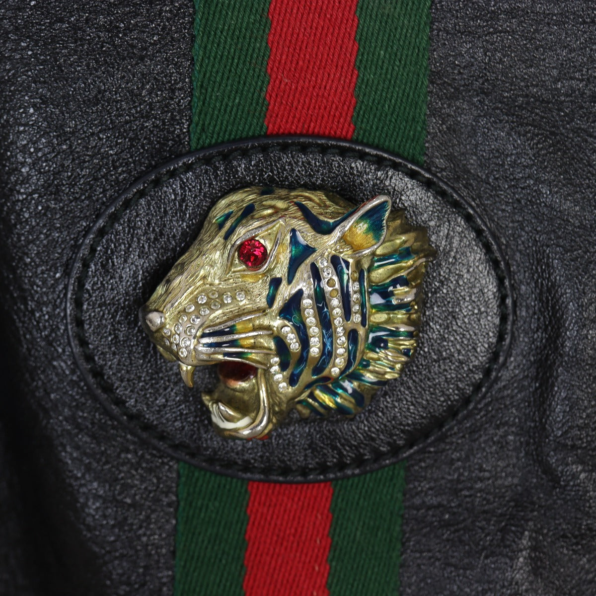 Gucci Leather Rajah Large Tote