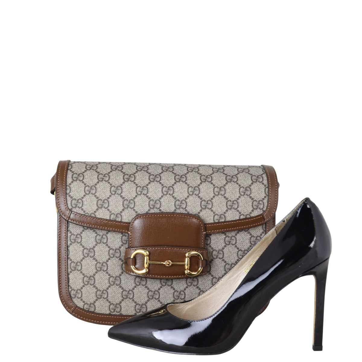 Gucci GG Supreme Horsebit 1955 Shoulder Bag