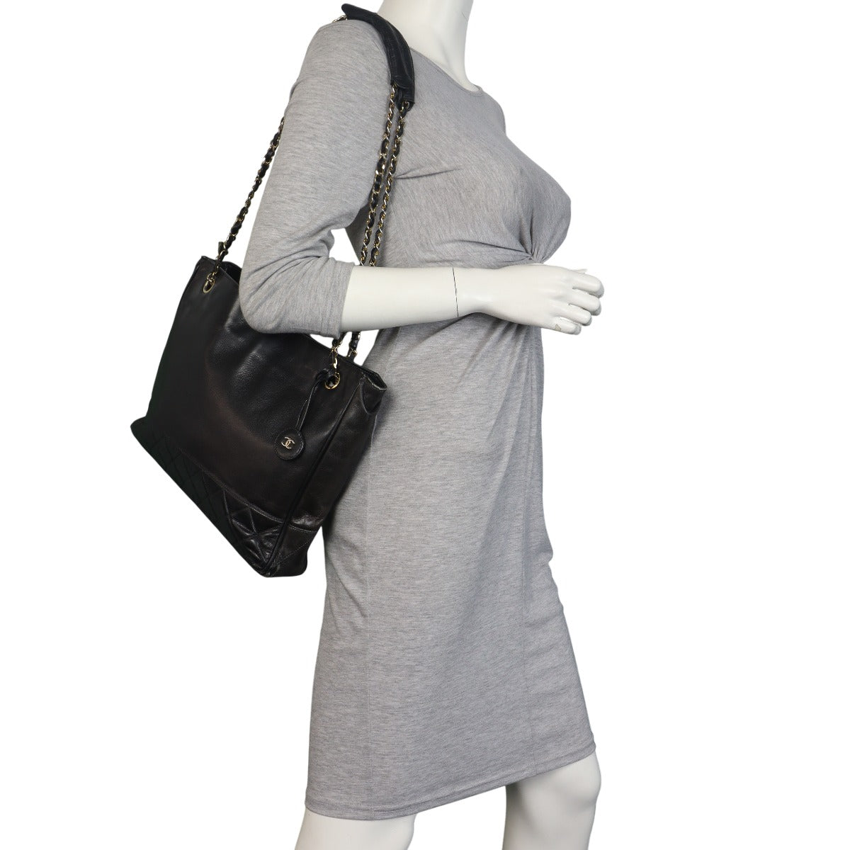 Chanel CC Chain Shopping Tote