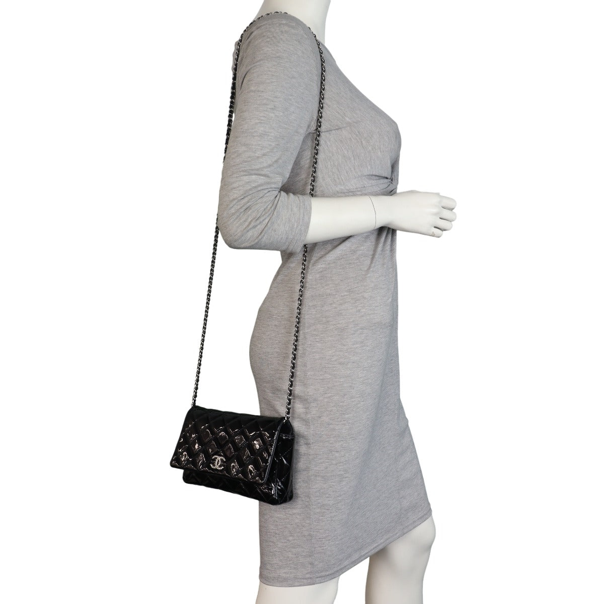 Chanel Brilliant Wallet on Chain Patent