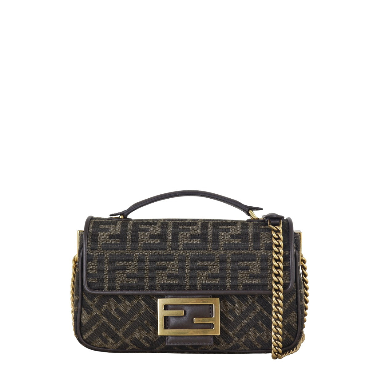Fendi Baguette Chain Midi Bag